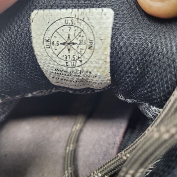 Oboz Firebrand II 2 Waterproof Hiking Shoes Gray Teal US Size 7 Womens EU 37.5 - Picture 7 of 7